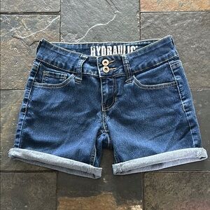 Hydraulic Women's Blue Denim Shorts